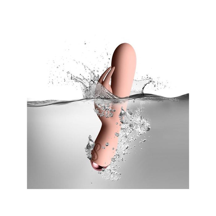 Rocks-Off Flutter Rabbit Vibrador Recargable Rosa