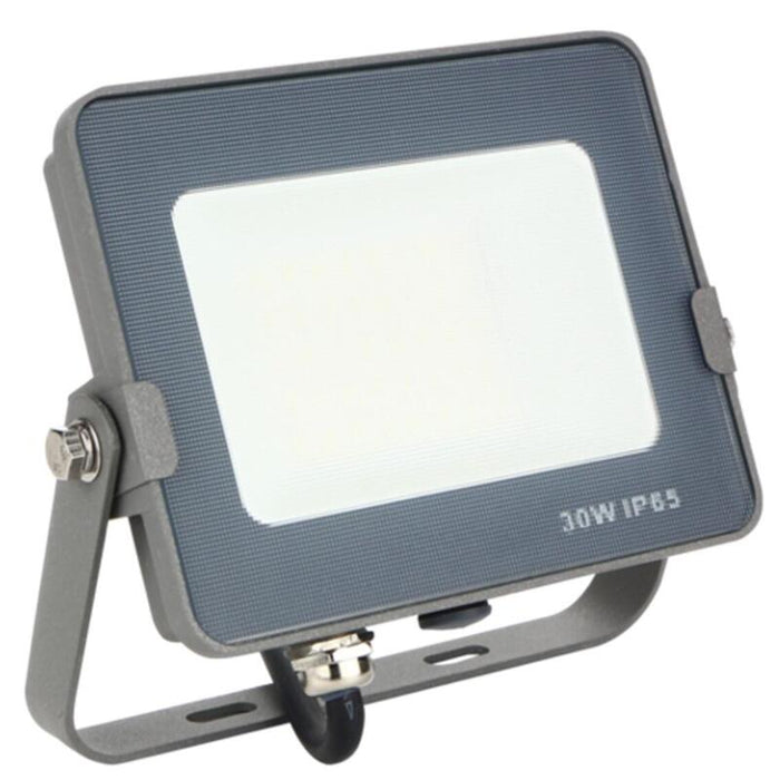 Foco Led Silver Electronics Forge+Proyector Ips 65 30w -  5700k Luz Fria -  2400lm Color Gris