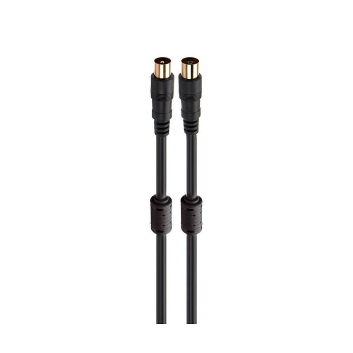 Fonestar Ant-Ne Negro Cable De Antena Tv Vídeo Coaxial Macho A Antena Tv Vídeo Coaxial Hembra 1,5 Metros