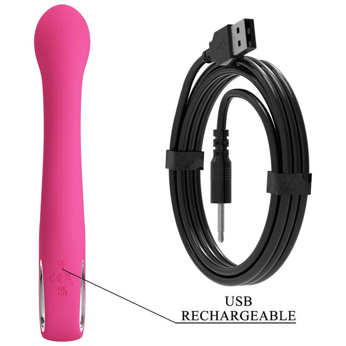 Pretty Love - Fritz Vibrador Rabbit 12 Vibraciones Rosa