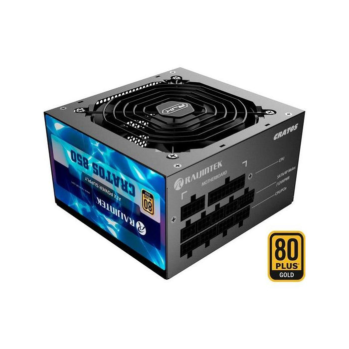 Fuente Alimentacíon Raijintek Cratos 850 Negro 850w 0r30b00007
