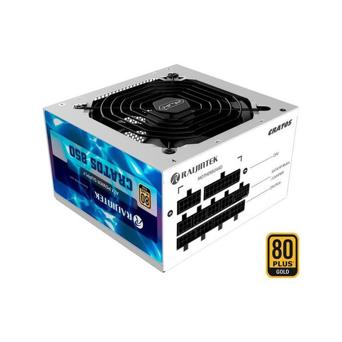 Fuente Alimentacíon Raijintek Cratos 850 White 850w 0r30b00008