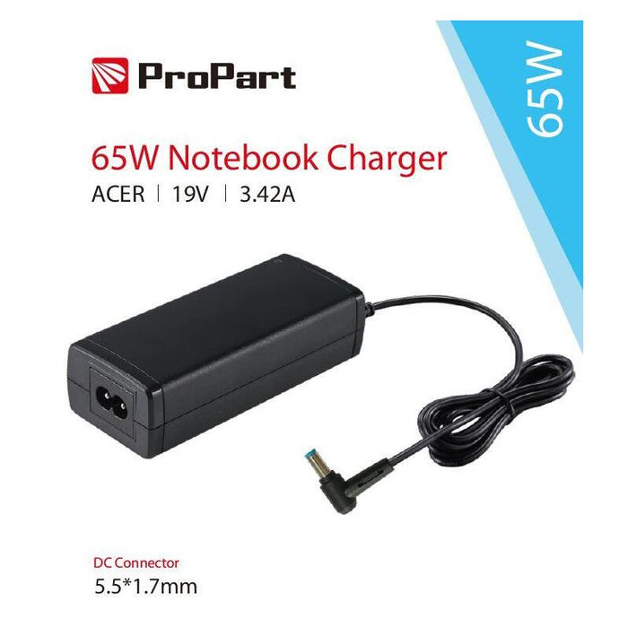 Fuente De Alimentación Para Portátil Acer 65w