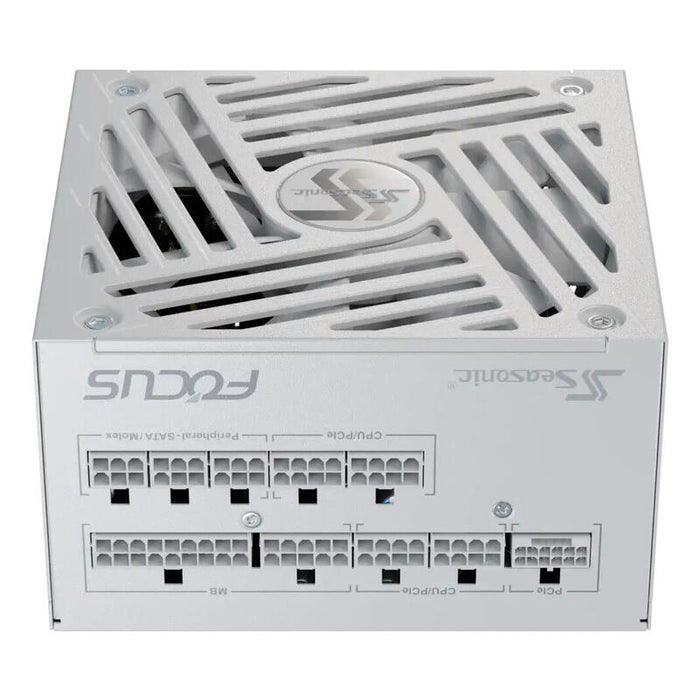 Fuente De Alimentación Seasonic Focus Gx-750 Atx3.0, Blanco, 1x 12vhpwr, 2x Pcie, Gestión De Cables, 750 Vatios Focus-Gx-750-V4-White