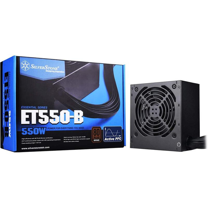Fuente De Alimentación Silverstone 550w Sst-Et550-B V1.2 550w