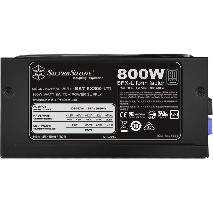 Fuente De Alimentación Silverstone 800w Sst-Sx800-Lti V1.2