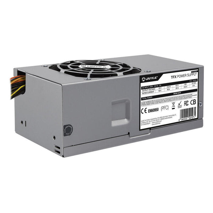 Fuente De Alimentación Unyka Tfx 350w Pfc-Pasivo 2sata 8cm Tfx
