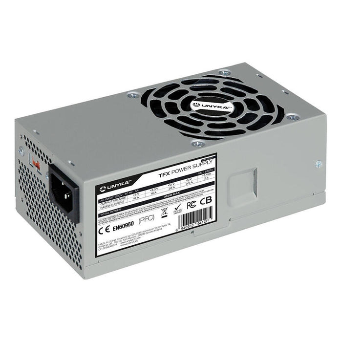 Fuente De Alimentación Unyka Tfx 350w Pfc-Pasivo 2sata 8cm Tfx