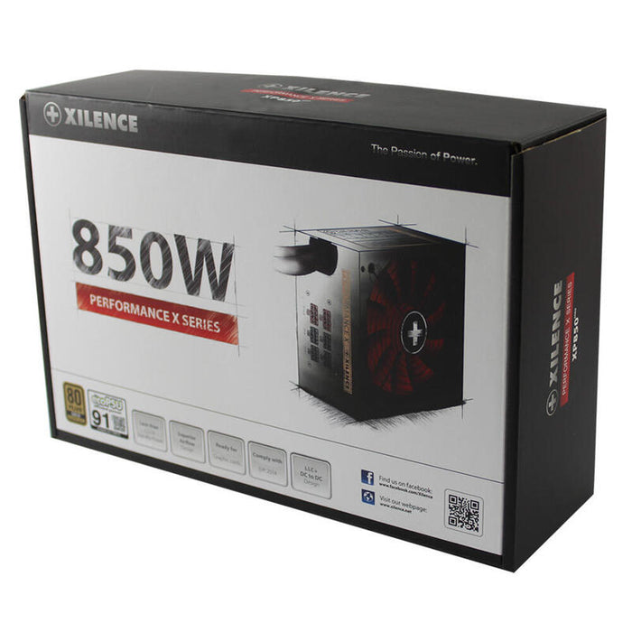 Fuente De Alimentacion Xilence Xp850mr9 850 W 20+4 Pin Atx Atx Negro, Rojo