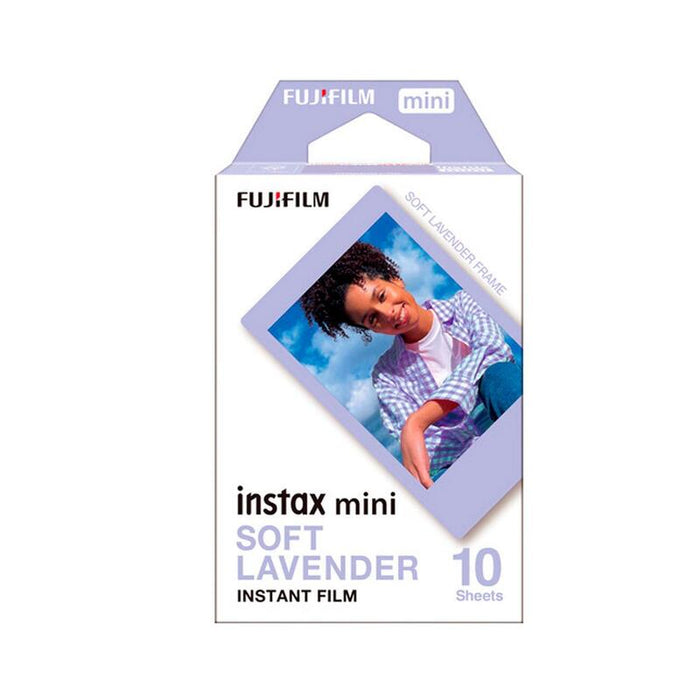 Fujifilm Instant Film Mini Soft Lavander  Película Fotográfica Instantánea