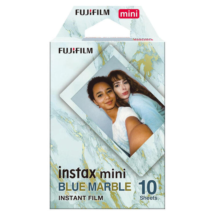 Fujifilm Instax Mini Blue Marble (Paquete De 10)