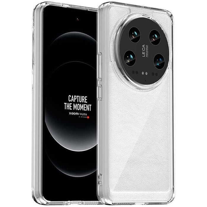 Funda Antigolpes Premium Para Xiaomi 14 Ultra 5g Acrílico Anti-Amarillo Transparente