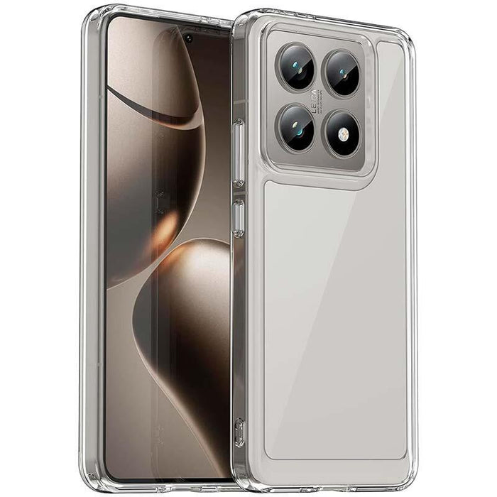 Funda Antigolpes Premium Para Xiaomi 14t Pro 5g Acrílico Anti-Amarillo Transparente