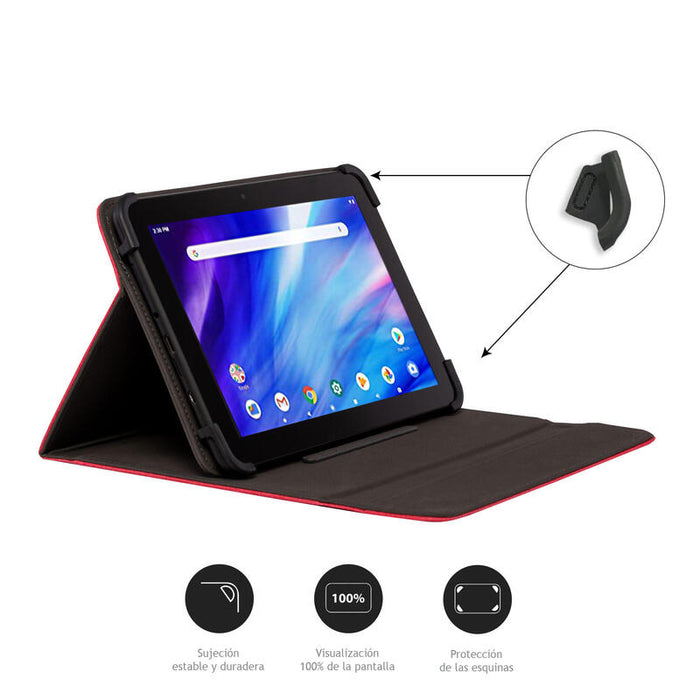 Funda Basica Tablet 10 1 Roja