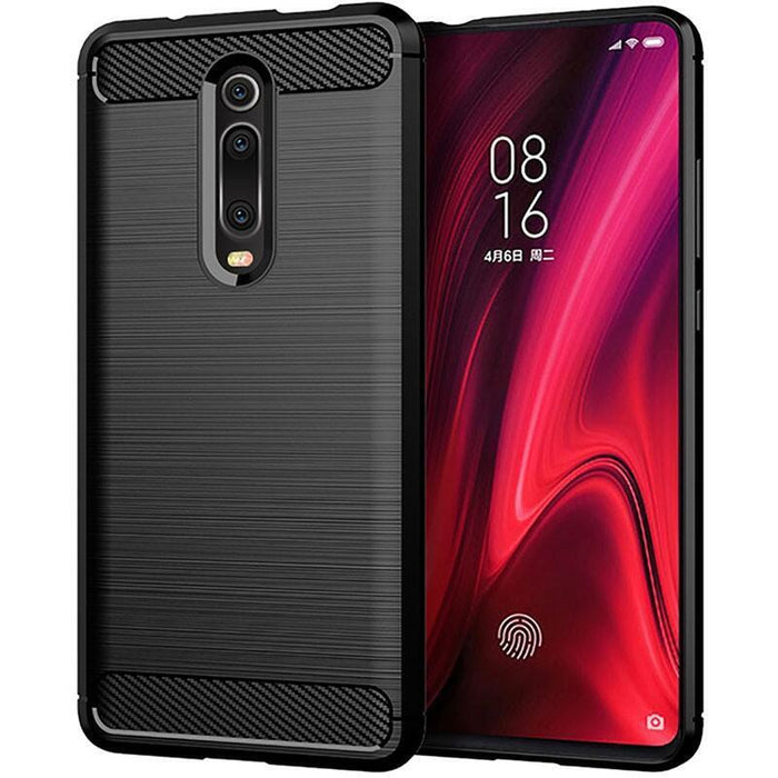 Funda Carbon Ultra Xiaomi Mi 9t / Mi 9t Pro (Negro)