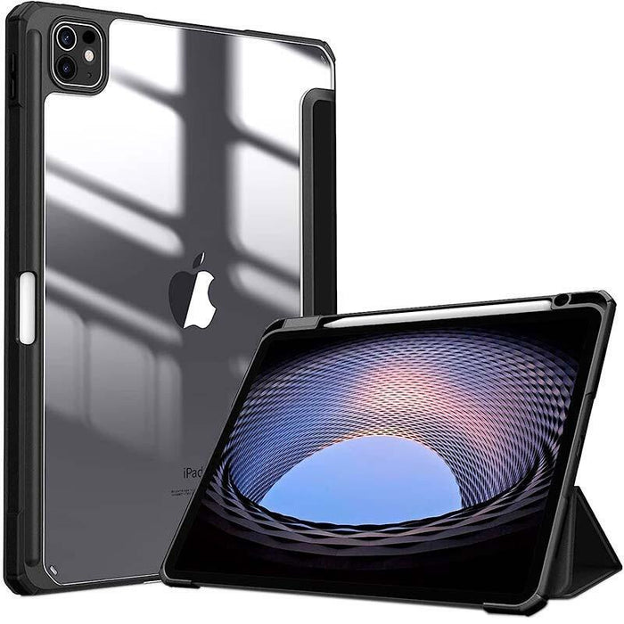 Funda Crystal Apple Ipad Pro 2024 13 Compatible Negro
