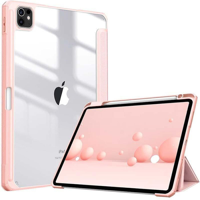 Funda Crystal Apple Ipad Pro 2024 13 Compatible Rosa