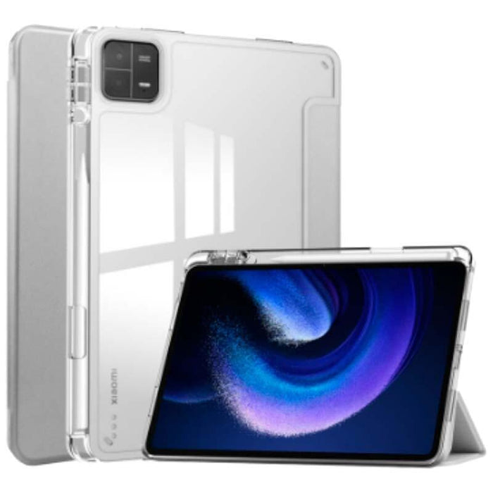 Funda Crystal Xiaomi Pad 6 Compatible Plata