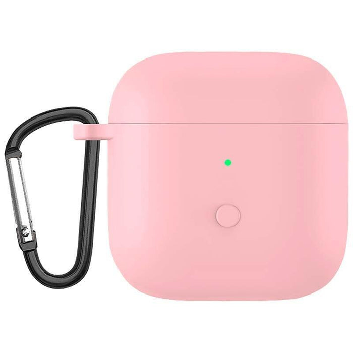 Funda De Silicona Con Mosquetón Para Xiaomi Redmi Buds 3 Rosa