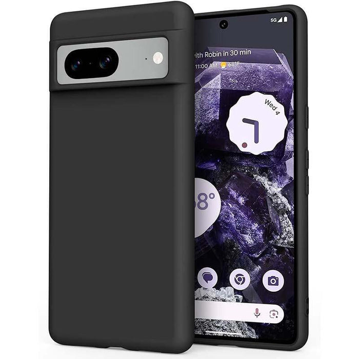 Funda De Silicona Google Pixel 8 Negro