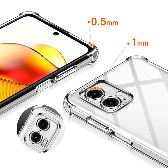 Funda De Silicona Reinforced Motorola Moto G24 4g