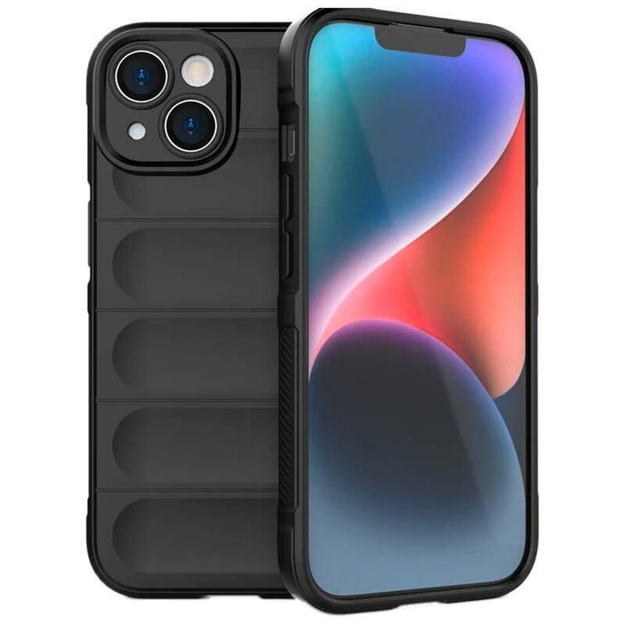 Funda De Silicona Wave Iphone 15 Negro