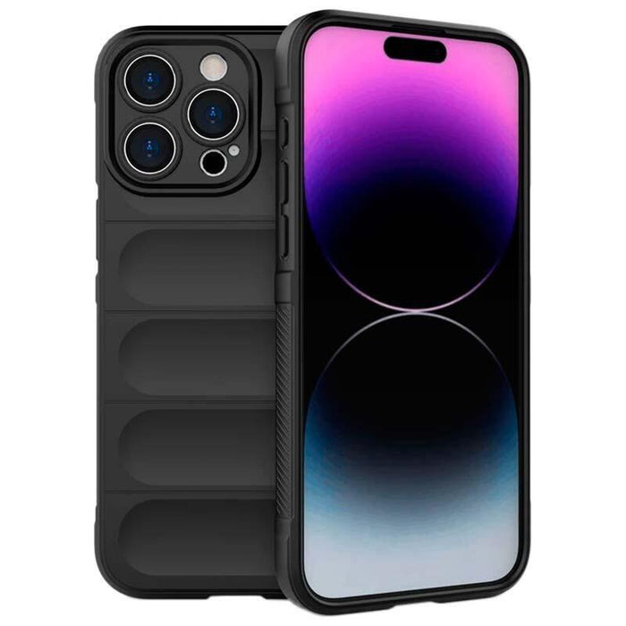 Funda De Silicona Wave Iphone 15 Pro Negro
