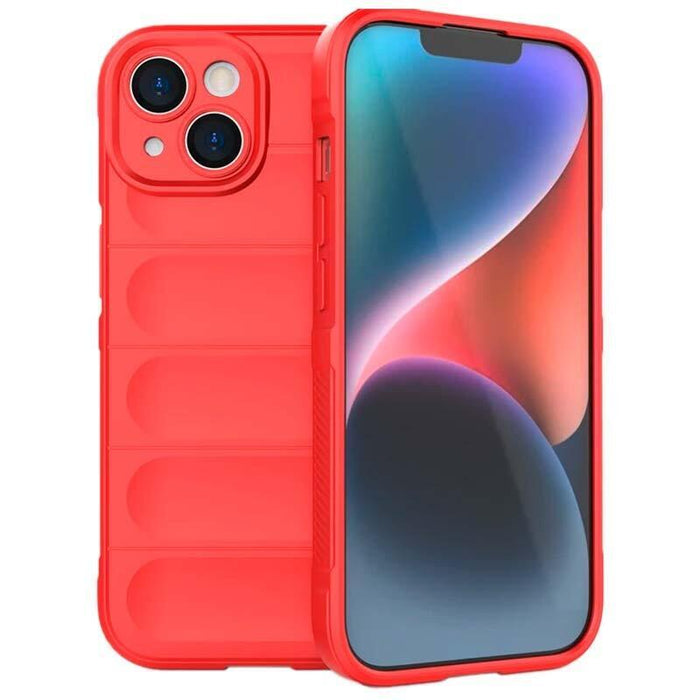 Funda De Silicona Wave Iphone 15 Rojo