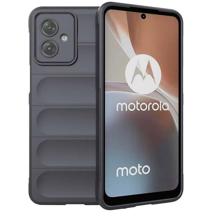 Funda De Silicona Wave Motorola Moto G54 Gris