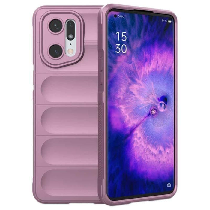 Funda De Silicona Wave Oppo Find X5 Pro 5g Lavanda