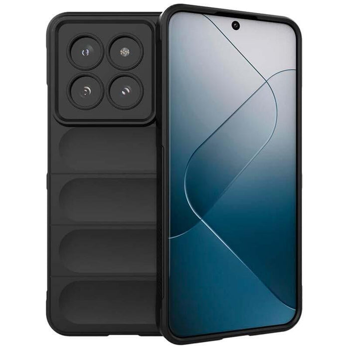 Funda De Silicona Wave Xiaomi 14 Negro