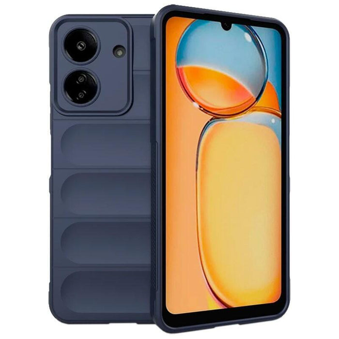 Funda De Silicona Wave Xiaomi Redmi 13c / Poco C65 Azul