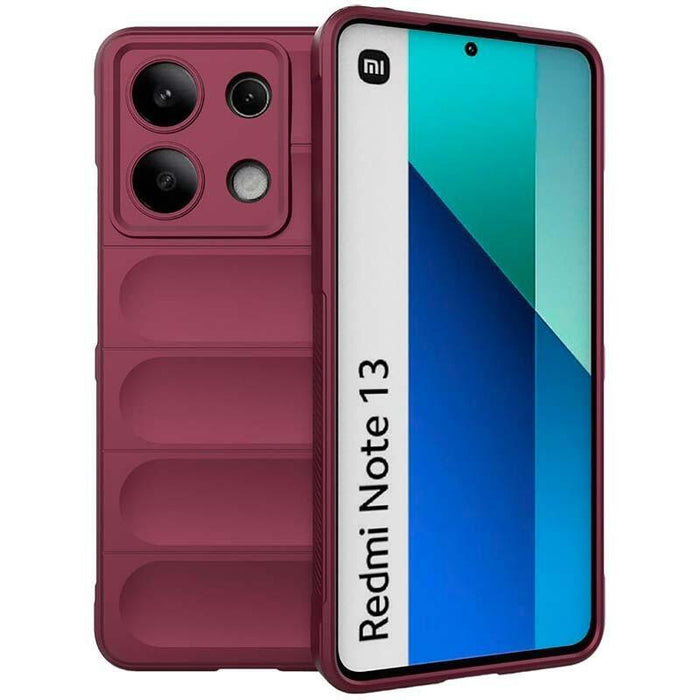 Funda De Silicona Wave Xiaomi Redmi Note 13 4g Borgoña