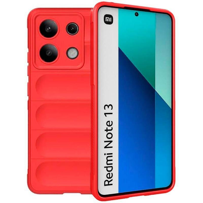 Funda De Silicona Wave Xiaomi Redmi Note 13 4g Rojo