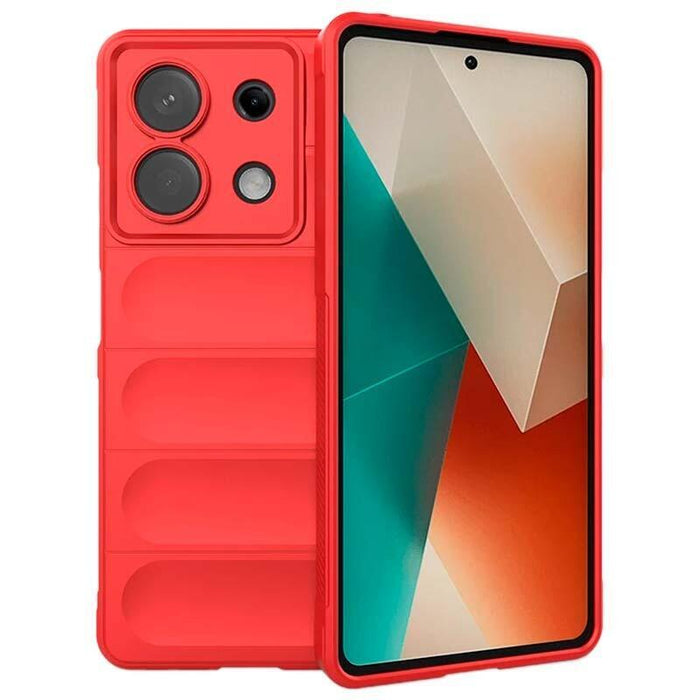 Funda De Silicona Wave Xiaomi Redmi Note 13 5g Rojo
