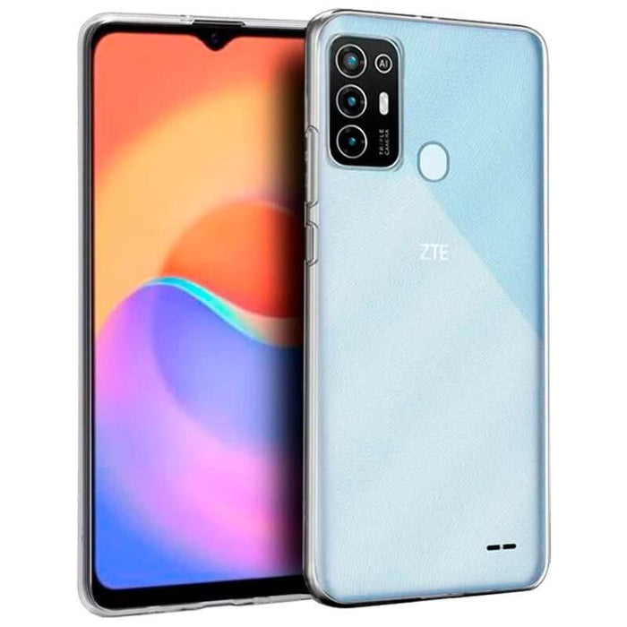 Funda De Silicona Zte Blade A52 Transparente
