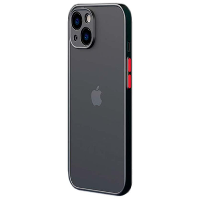 Funda Dual Mate Iphone 13 Negro+Rojo