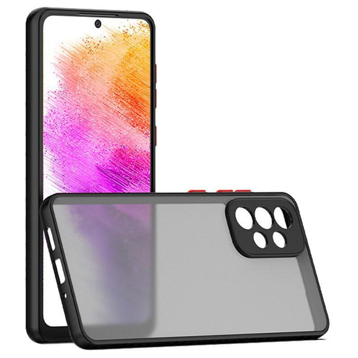 Funda Dual Mate Samsung Galaxy A53 5g Negro+Rojo