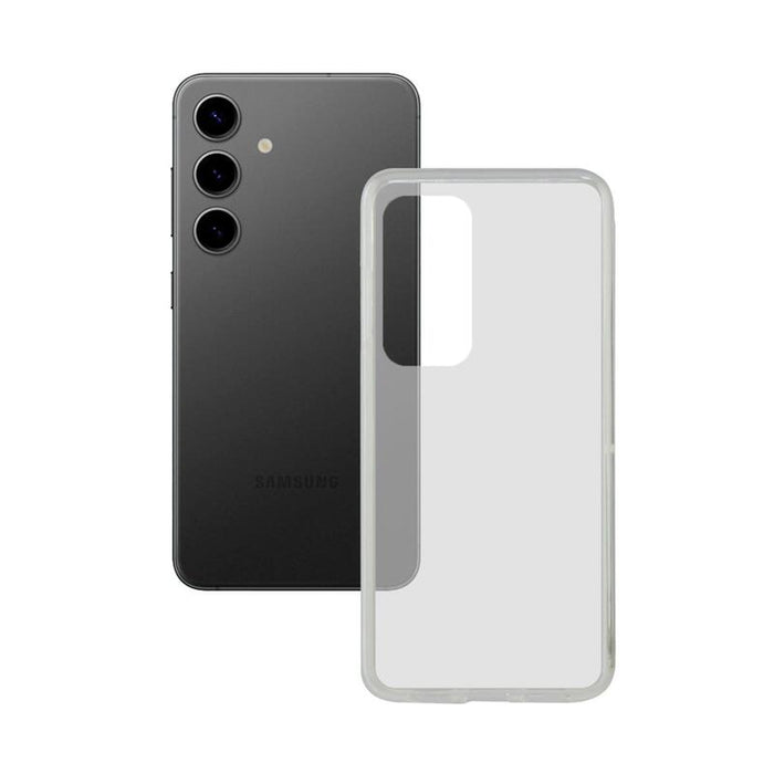 Funda  Ksix Trasera De Silicona Transparente Apple Iphone 15 Pro