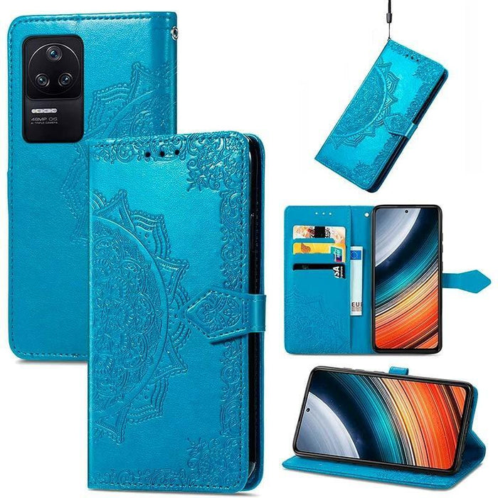 Funda Libro 360º Protection Xiaomi Poco F4 Azul