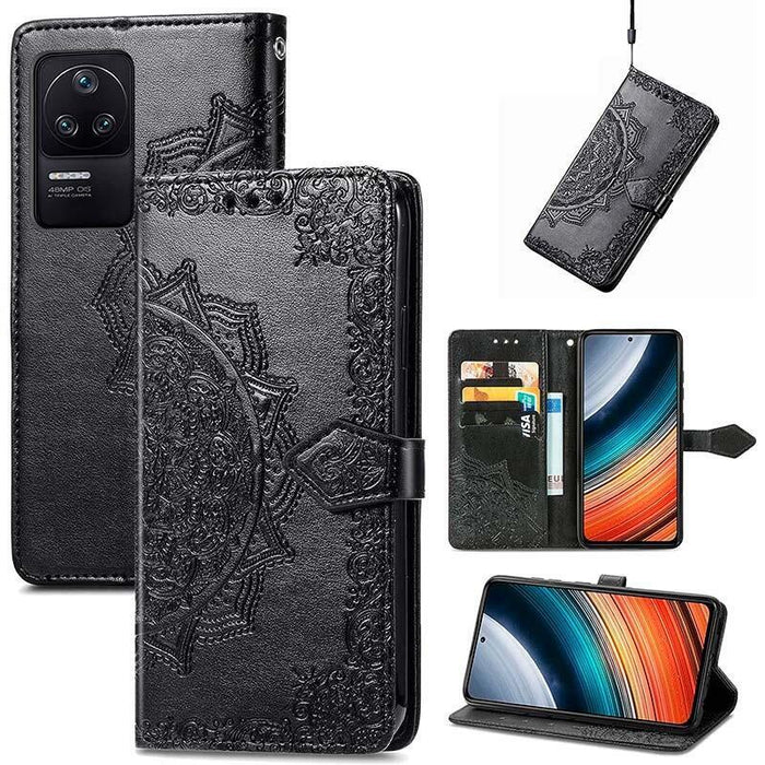 Funda Libro 360º Protection Xiaomi Poco F4 Negro