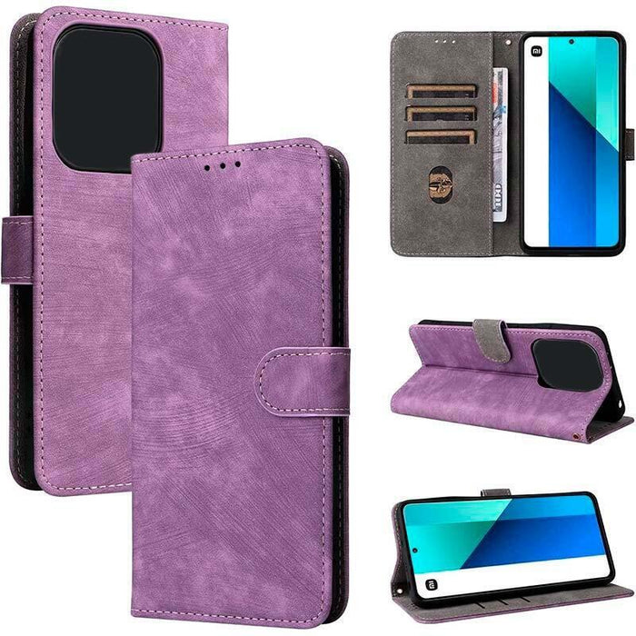 Funda Libro 360º Protection Xiaomi Poco F5 Pro Púrpura