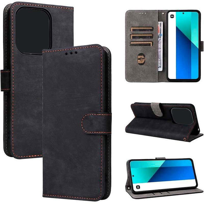 Funda Libro 360º Protection Xiaomi Redmi 13c / Poco C65 Negro