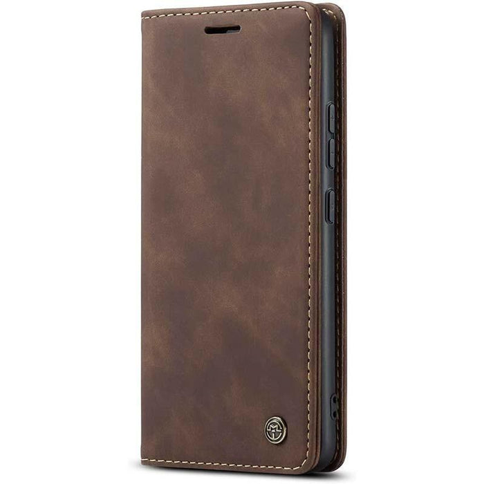 Funda Libro Magnetic Wallet Xiaomi Poco X5 / Redmi Note 12 5g Marrón Oscuro
