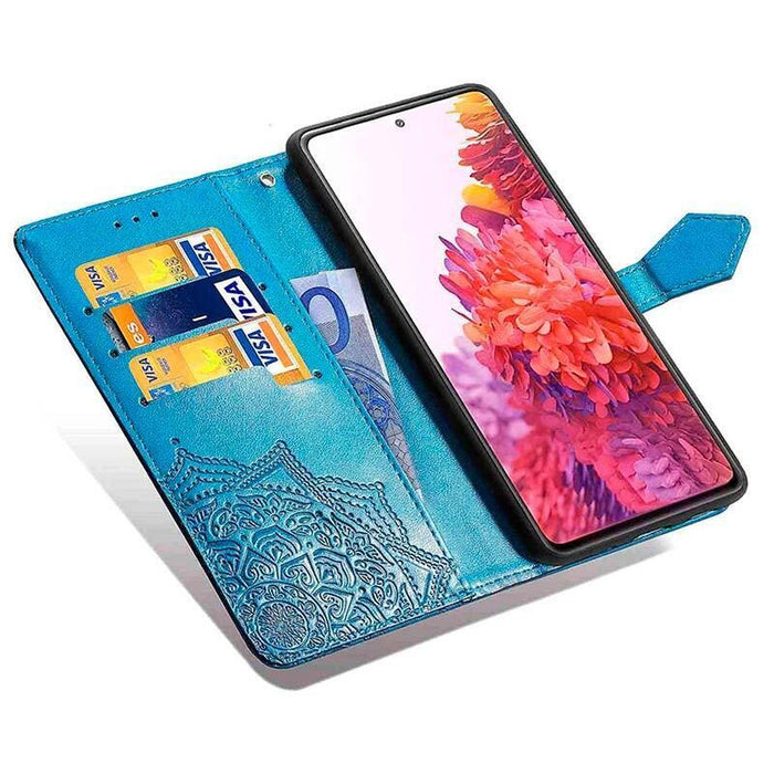 Funda Libro Mandala Xiaomi Poco F4 Azul