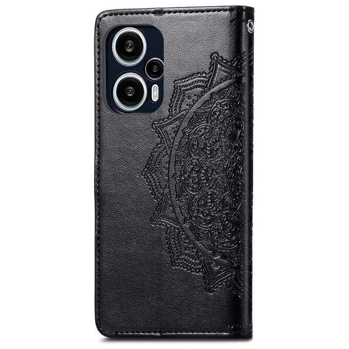 Funda Libro Mandala Xiaomi Poco F5 Negro