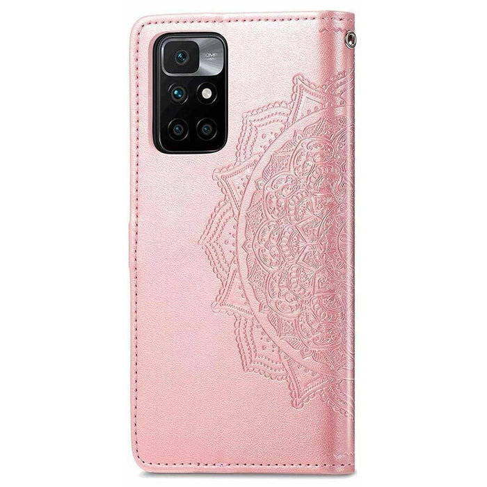 Funda Libro Mandala Xiaomi Redmi 10 / Redmi 10 2022 Rosa