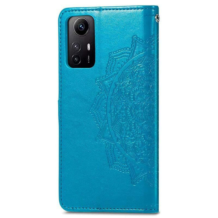 Funda Libro Mandala Xiaomi Redmi Note 12s Azul