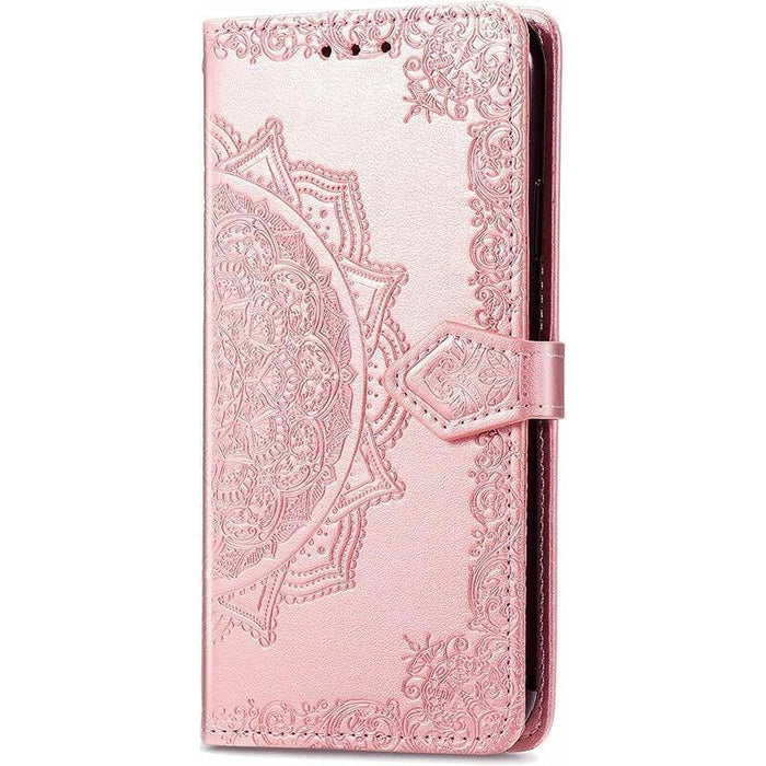 Funda Libro Mandala Xiaomi Redmi Note 13 Pro+ 5g Rosa
