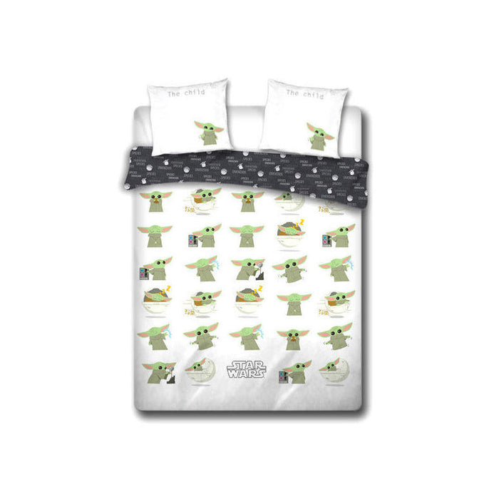 Funda Nordica Baby Yoda The Mandalorian Star Wars Algodon Cama 135cm